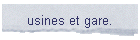 usines et gare.